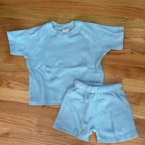 Zara Kids Light Blue Matching Set